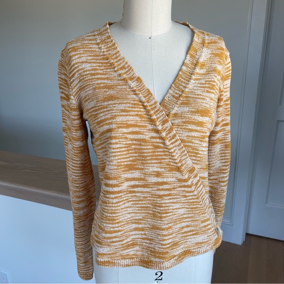 Lucky Brand Golden Glow Open Cardigan Lightweight Knit Sweater Size S - Picture 5 of 10